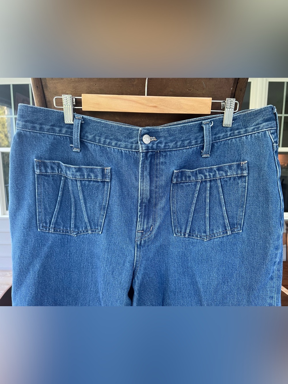 Madewell The Perfect Vintage Wide-Leg
Jean Lape Wash Patch Pocket Edition W32 - Picture 7 of 16